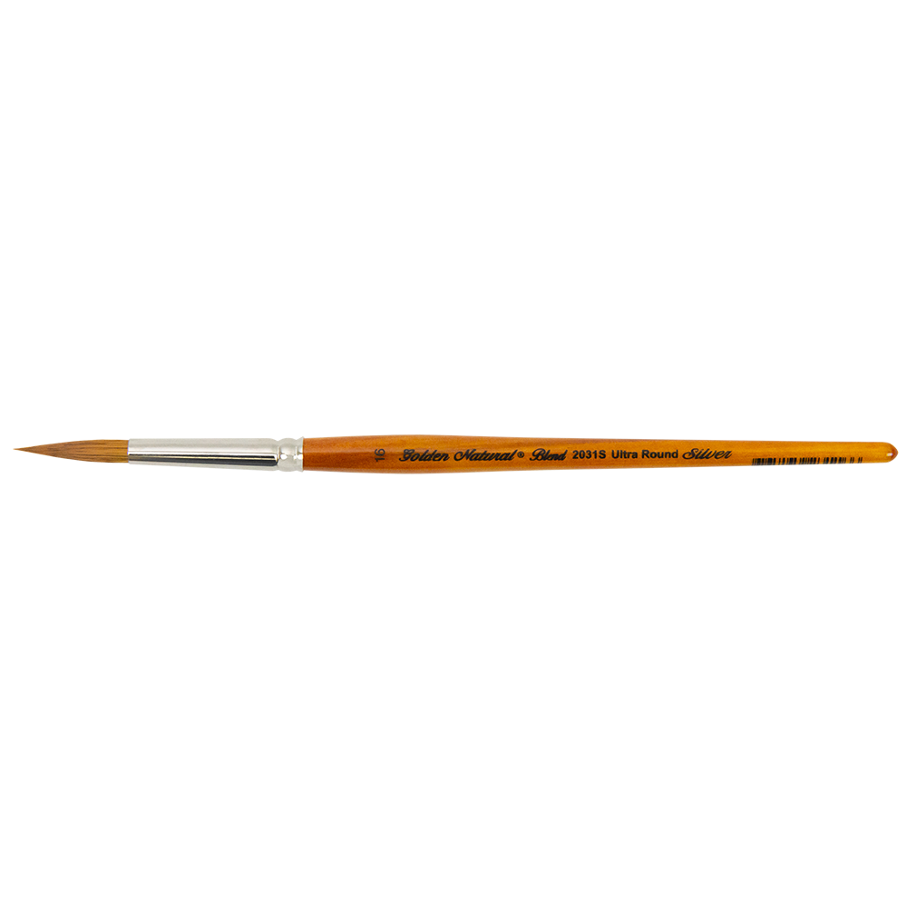 Golden Natural® Ultra Round Paintbrush | Short Handle | 2031S - Size 16