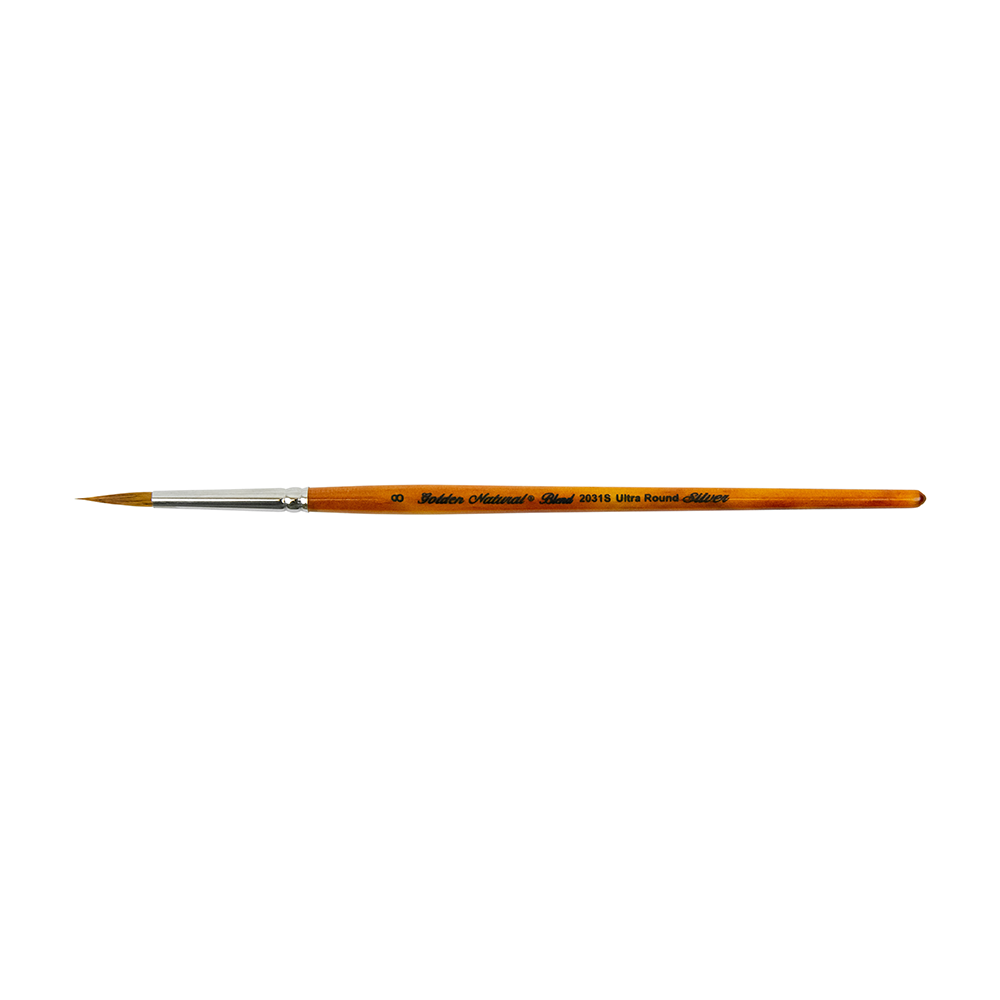 Golden Natural® Ultra Round Paintbrush | Short Handle | 2031S - Size 8