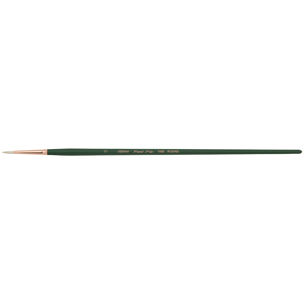 Grand Prix® 4pc Round Brush Set | Long Handle | GP-1066 - Small Long Handle Rounds
