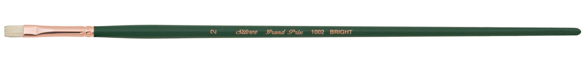 Grand Prix® Bright Paintbrush | Long Handle | 1002 - Size 2