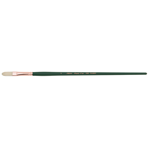 Grand Prix® Filbert Paintbrush | Long Handle | 1003 - Size 4