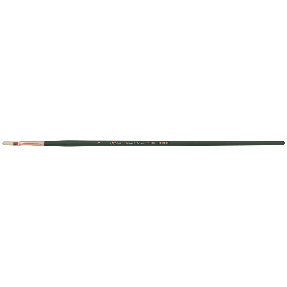 Grand Prix® Filbert Paintbrush | Long Handle | 1003 - Size