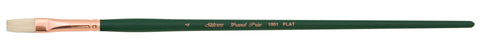 Grand Prix® Flat Paintbrush | Long Handle | 1001 - Size 4
