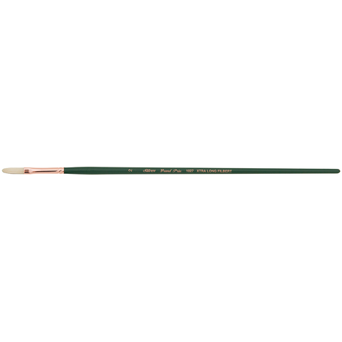 Grand Prix® Xtra Long Filbert Paintbrush | Long Handle | 1027 - Size 2