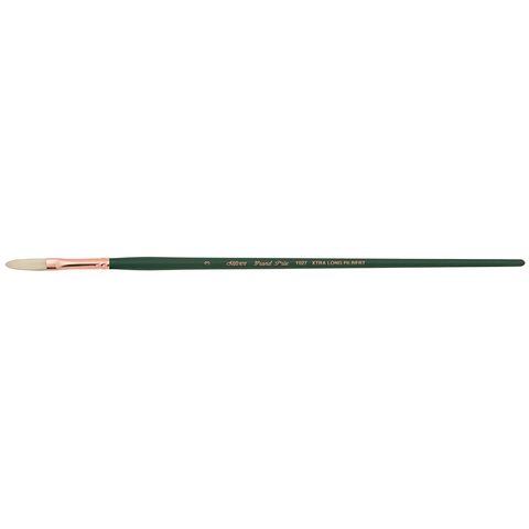 Grand Prix® Xtra Long Filbert Paintbrush | Long Handle | 1027 - Size 3