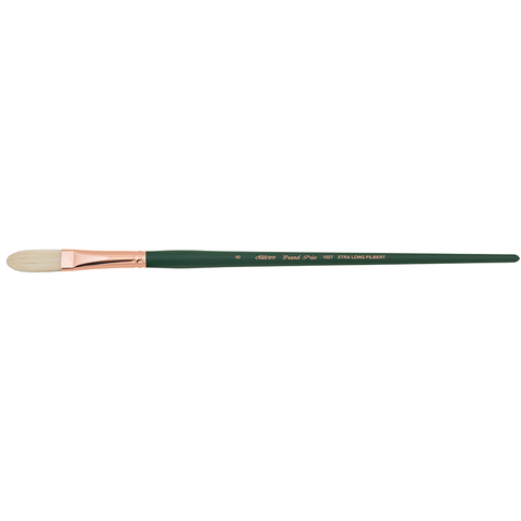 Grand Prix® Xtra Long Filbert Paintbrush | Long Handle | 1027 - Size 8