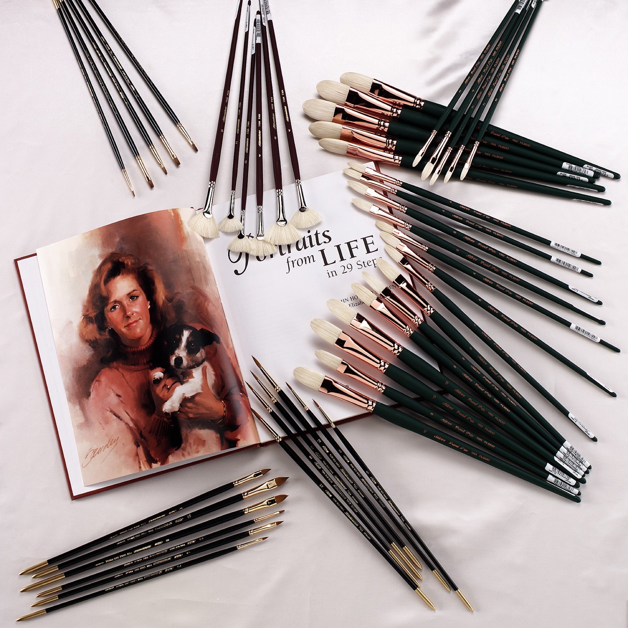 John Howard Sanden Portrait | JHS-501 - Filbert/Round Set