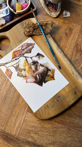 Johnny Thomas Premium 4 pc Watercolor Short Handle Brush Set | JT-9911S - Square Wash/Liner/Round