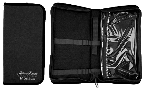 Monaco™ Deluxe L/H Case Black | 9650 - Fabric