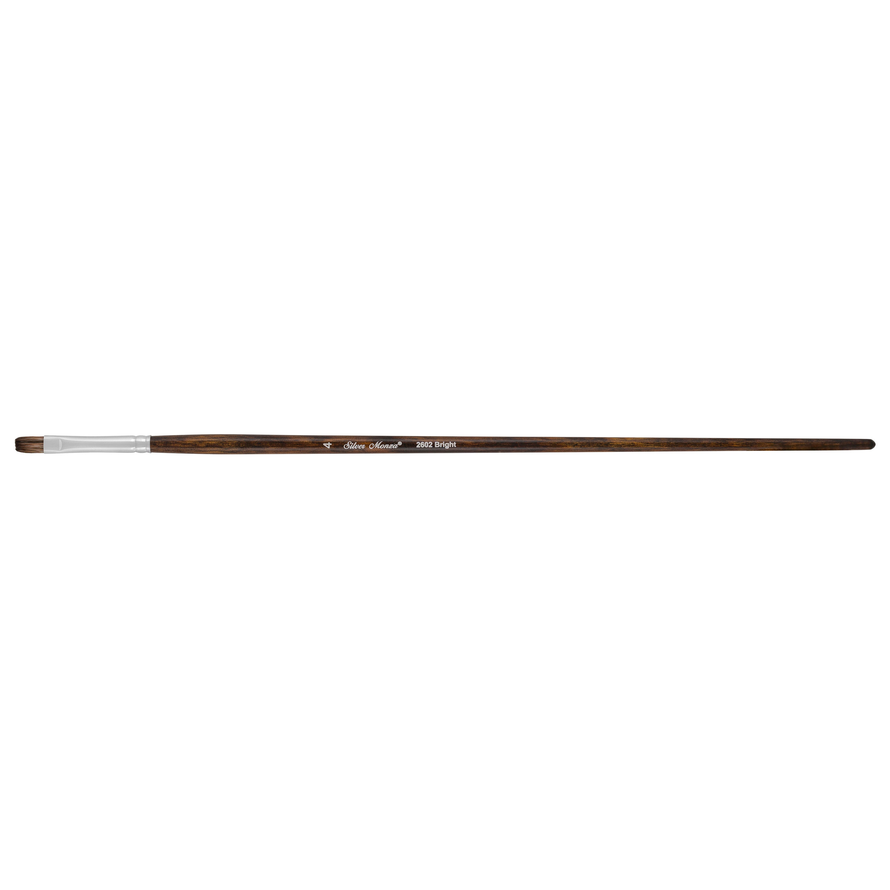 Monza® Bright Paintbrush | Long Handle | 2602 - Size 4