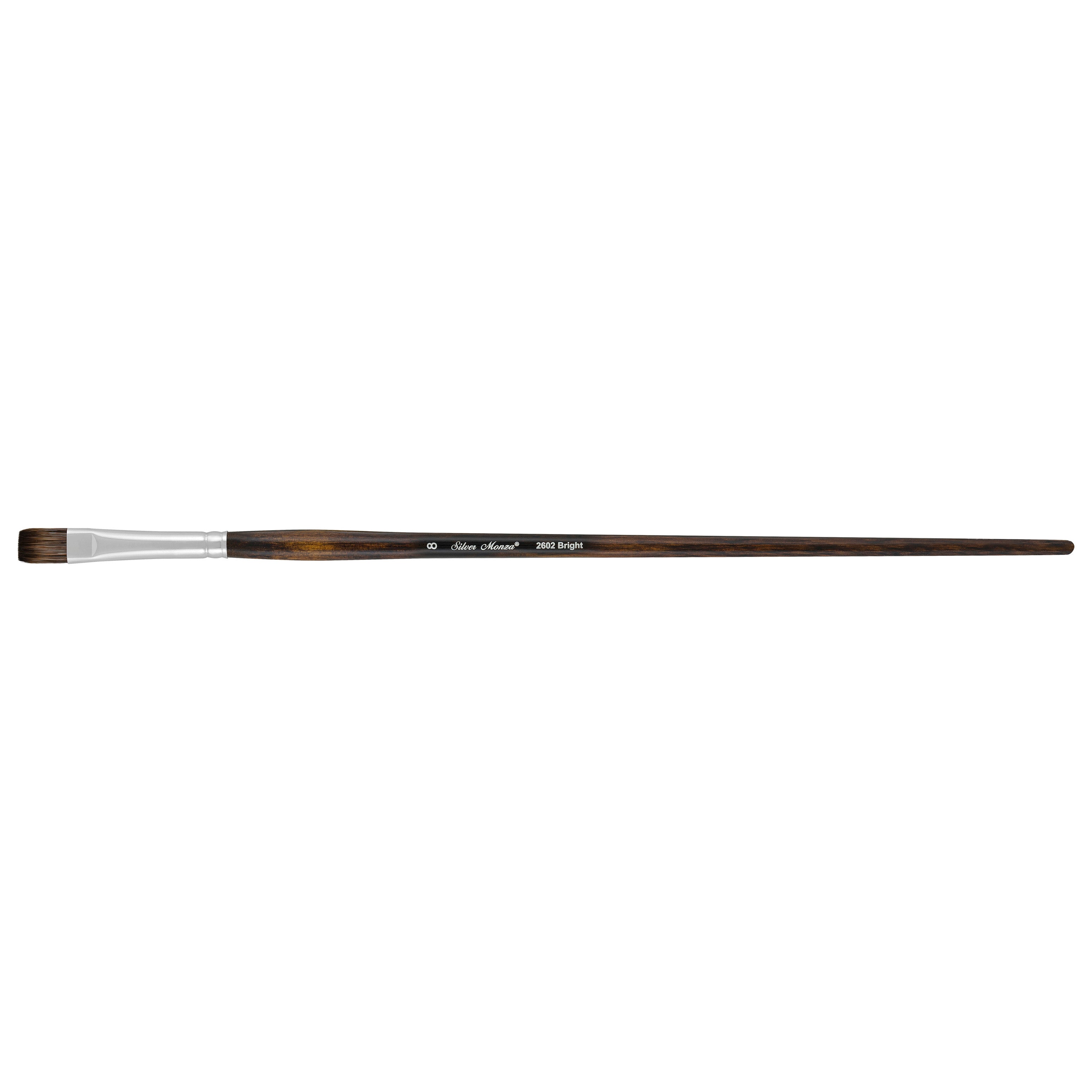 Monza® Bright Paintbrush | Long Handle | 2602 - Size 8