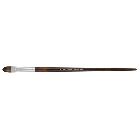 Monza® Cats Tongue Paintbrush | Long Handle | 2610 - Size 8