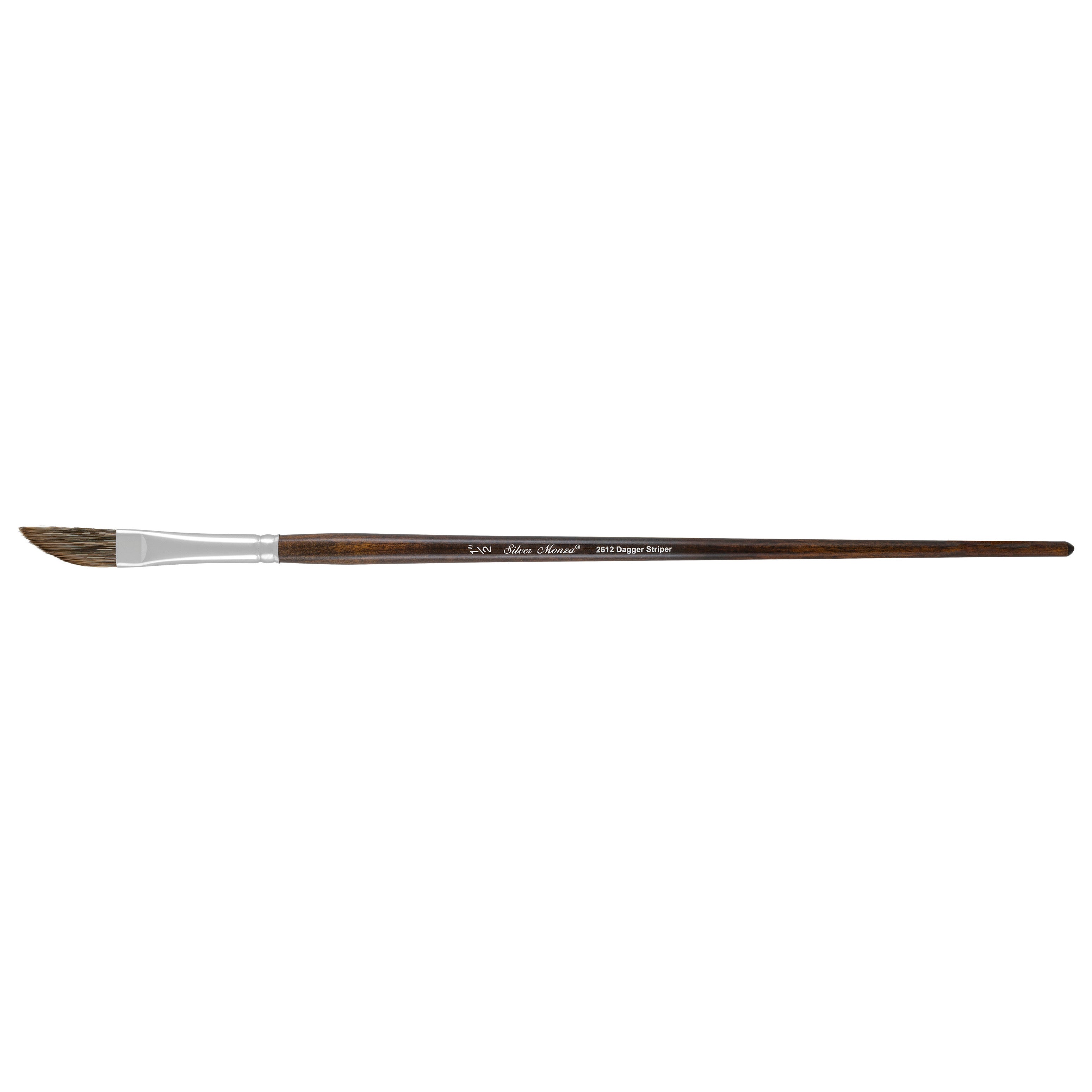 Monza® Dagger Striper Paintbrush | Long Handle | 2612 - Size 1/2