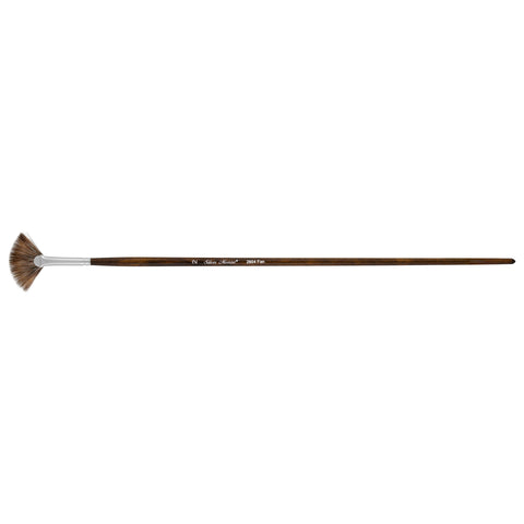 Monza® Fan Paintbrush | Long Handle | 2604 - Size 2