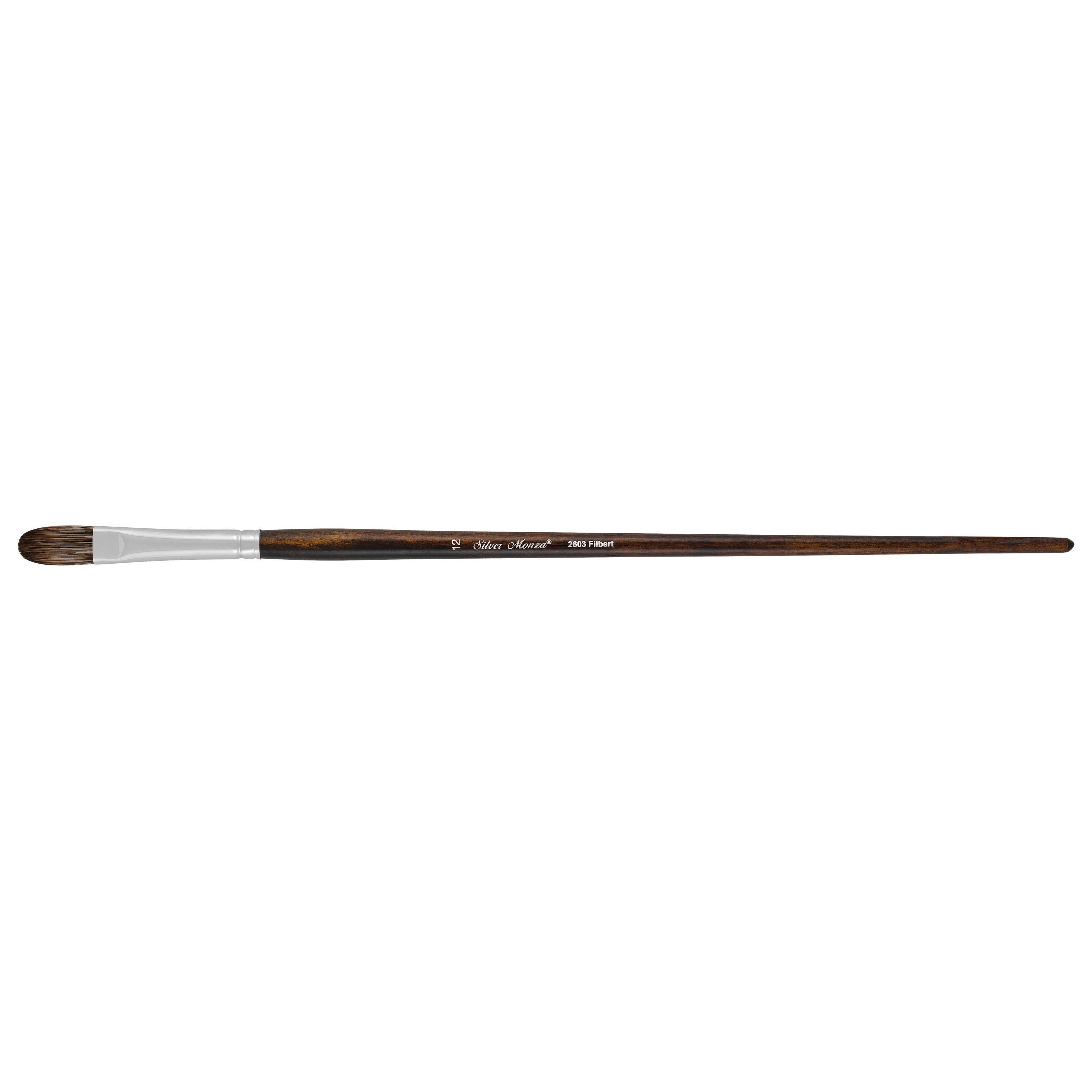 Monza® Filbert Paintbrush | Long Handle | 2603 - Size 12