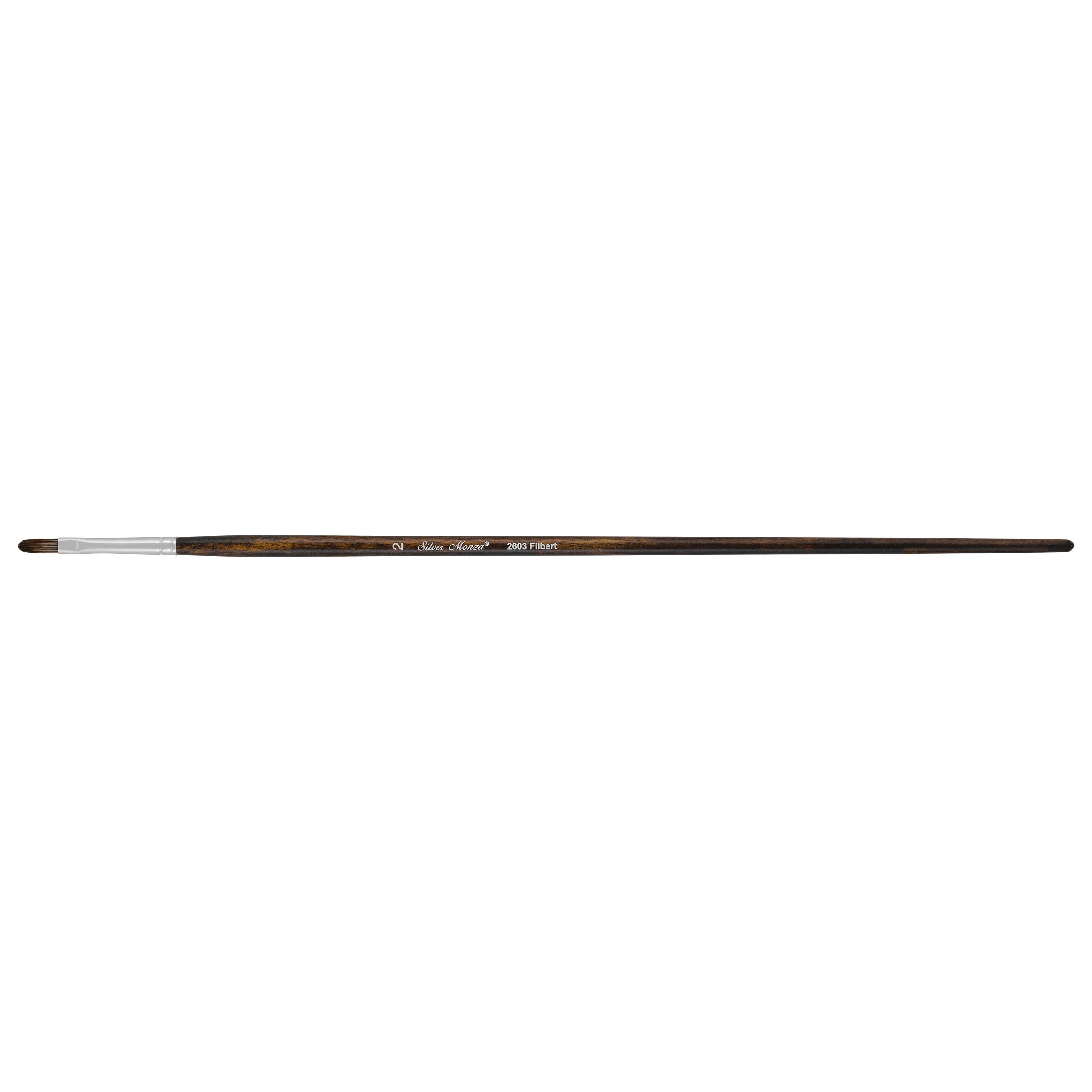Monza® Filbert Paintbrush | Long Handle | 2603 - Size 2