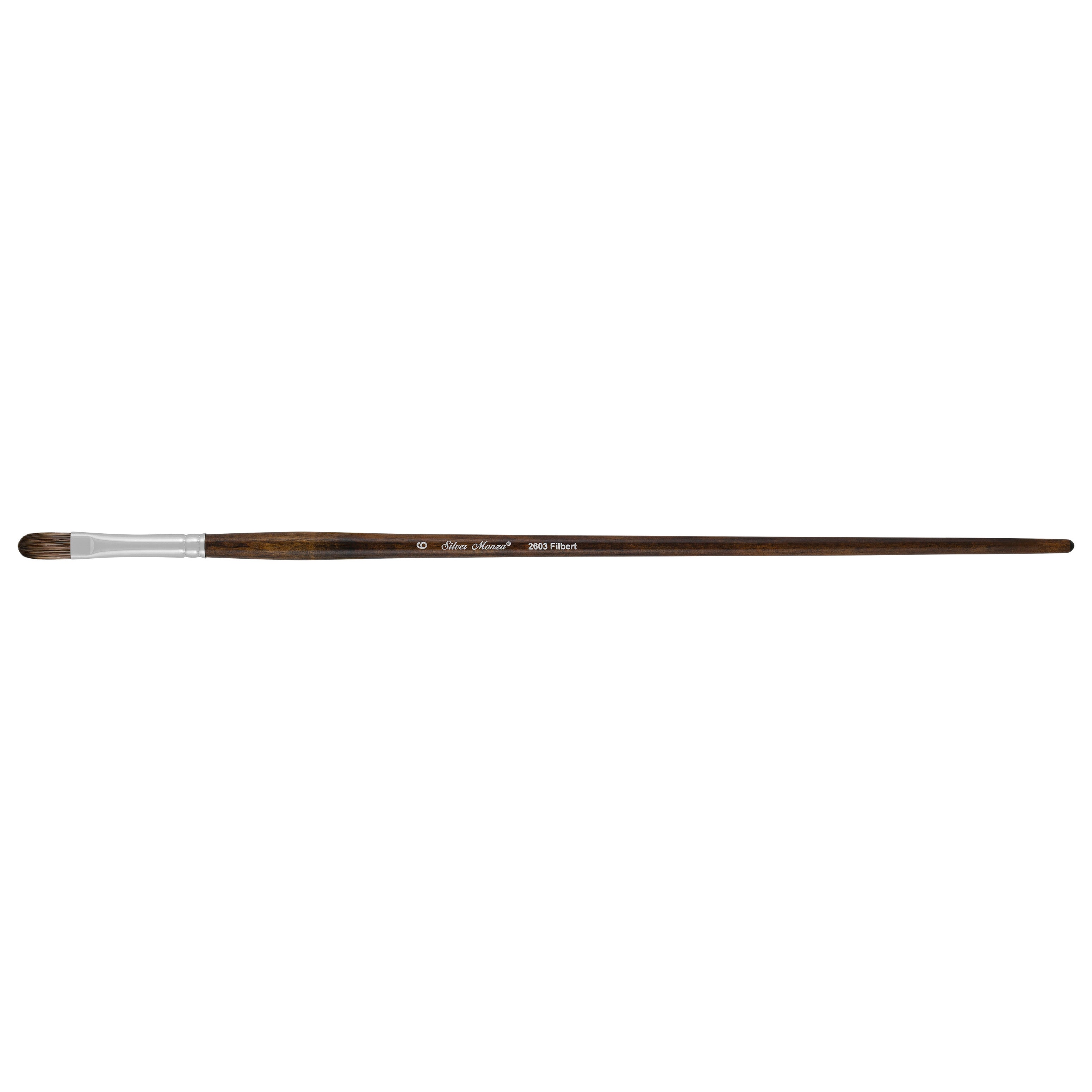 Monza® Filbert Paintbrush | Long Handle | 2603 - Size 6