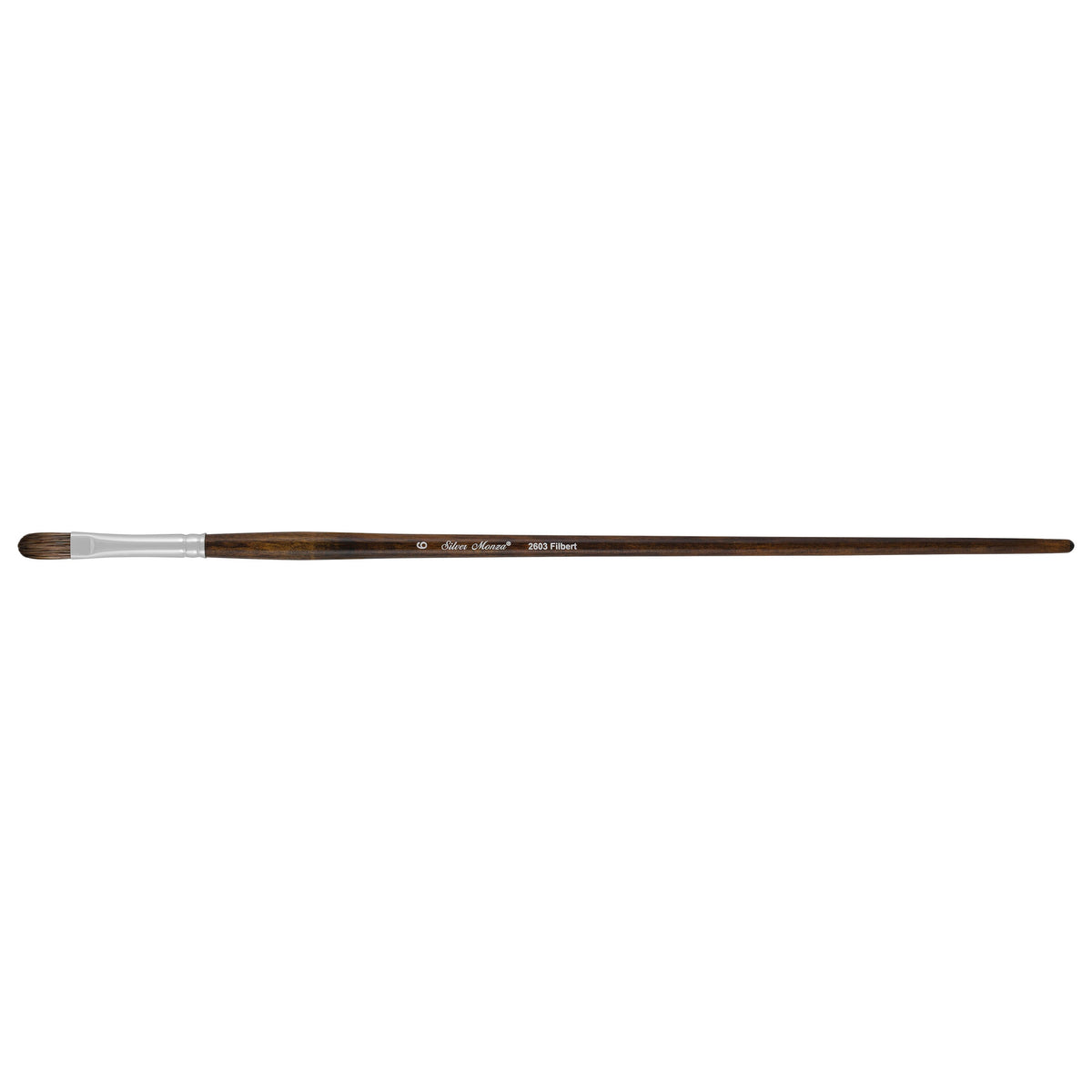 Monza® Filbert Paintbrush | Long Handle | 2603 - Size 6