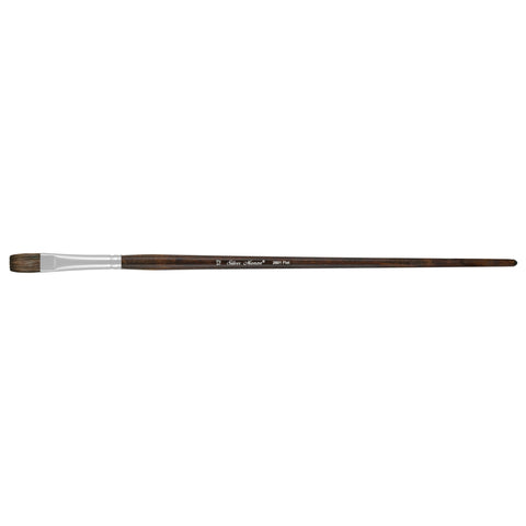 Monza® Flat Paintbrush | Long Handle | 2601 - Size 12