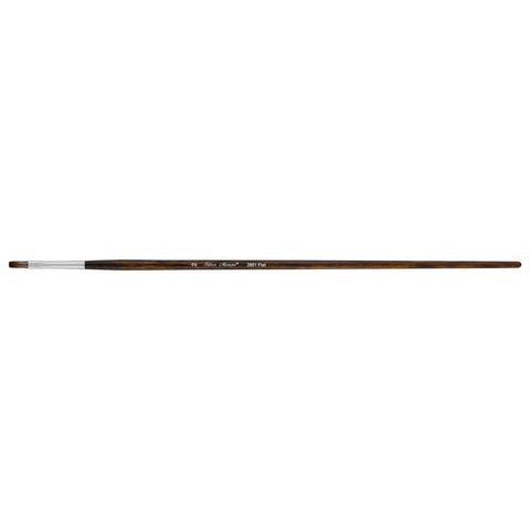 Monza® Flat Paintbrush | Long Handle | 2601 - Size 2