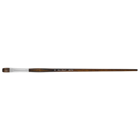 Monza® Flat Paintbrush | Long Handle | 2601 - Size 8