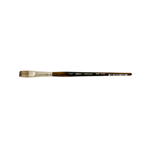 Monza® Glaze Brush Paintbrush | Short Handle | 2608S - Size 1/2 Inch