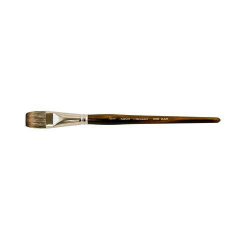 Monza® Glaze Brush Paintbrush | Short Handle | 2608S - Size 3/4 Inch