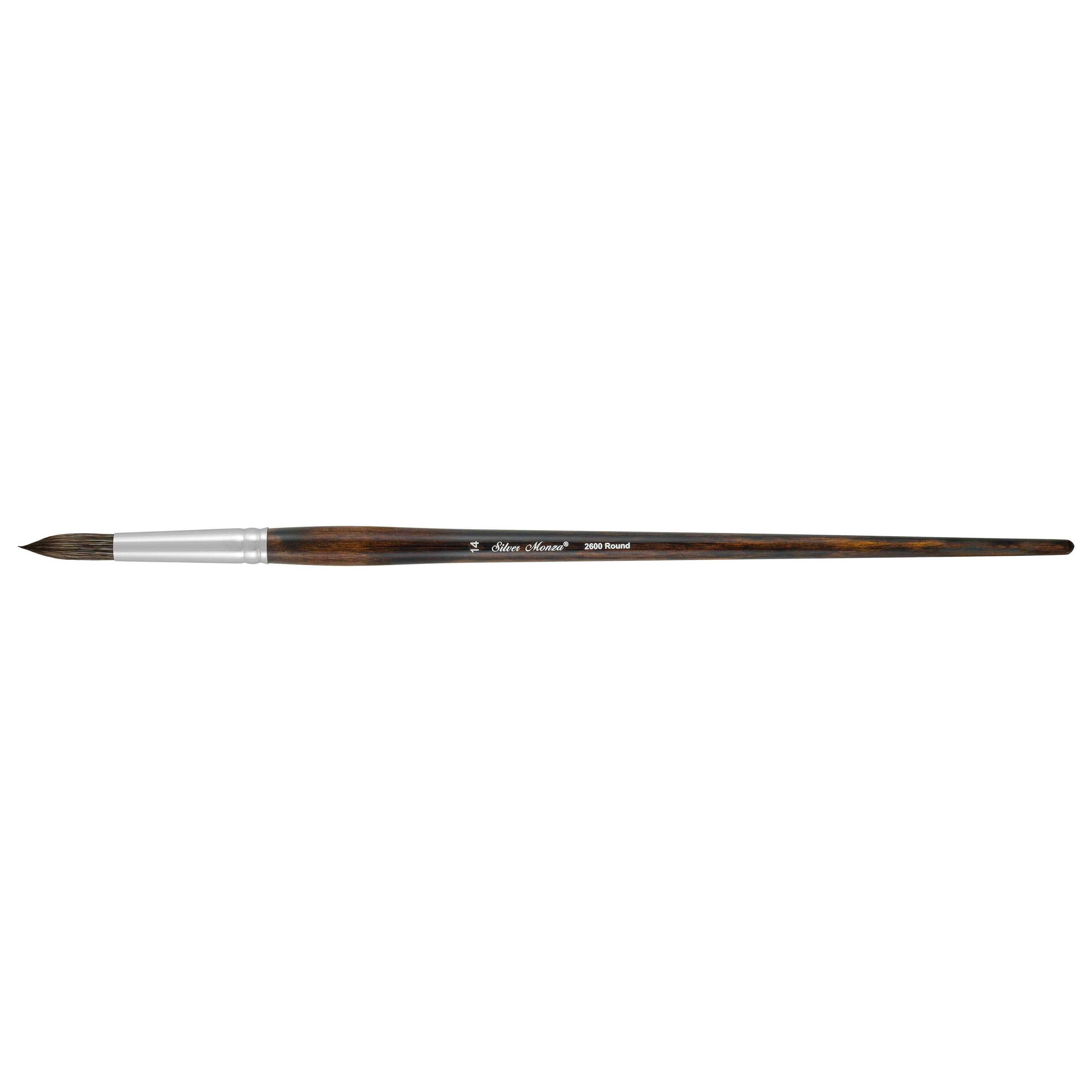 Monza® Round Paintbrush | Long Handle | 2600 - Size 14