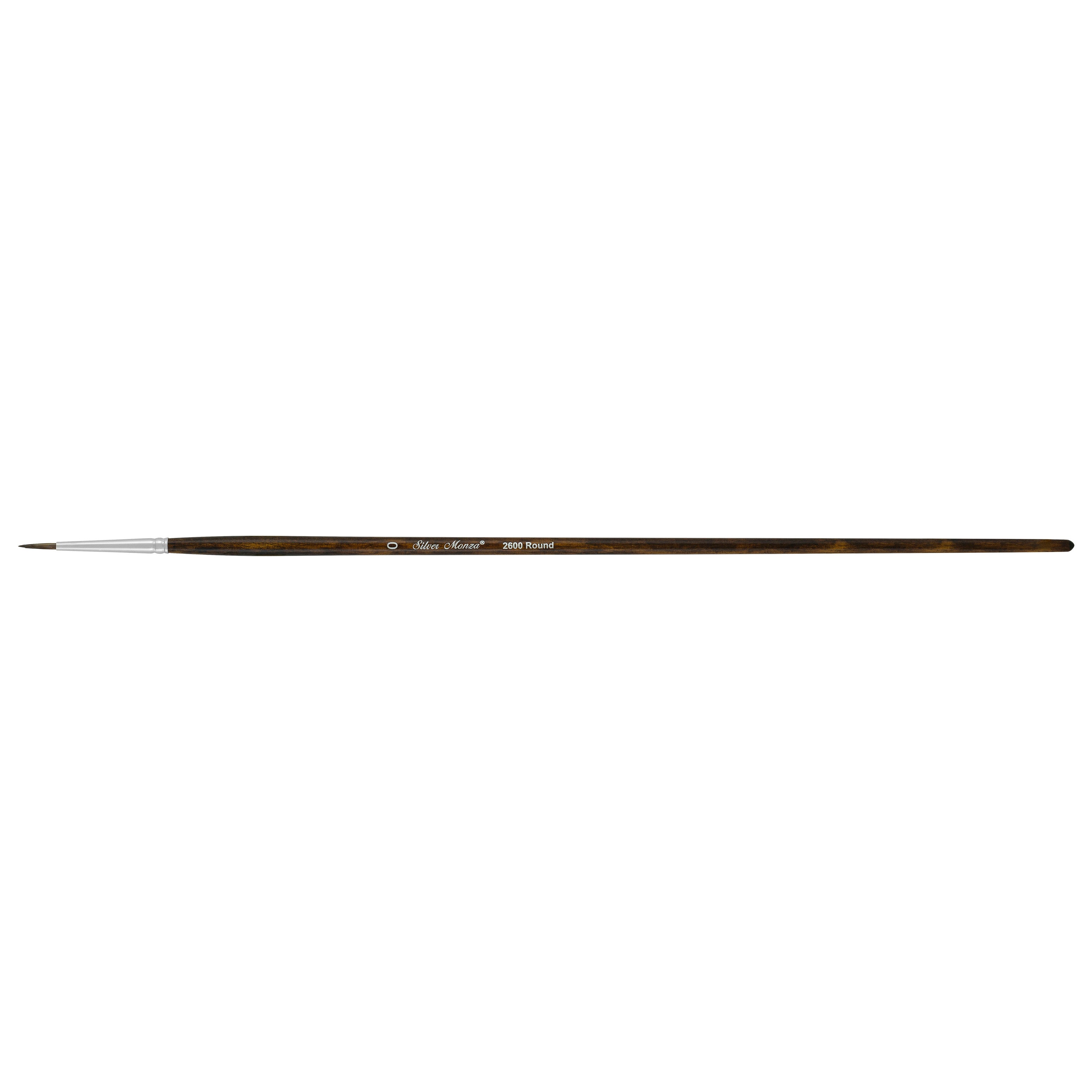 Monza® Round Paintbrush | Long Handle | 2600 - Size
