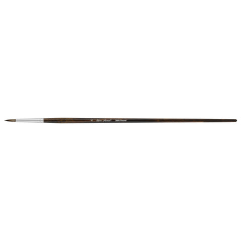 Monza® Round Paintbrush | Long Handle | 2600 - Size 4