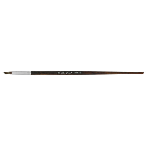 Monza® Round Paintbrush | Long Handle | 2600 - Size 8