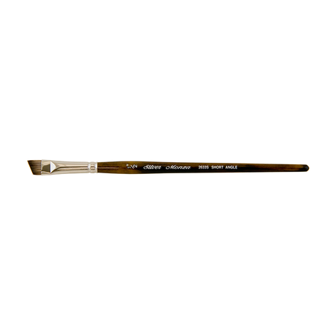 Monza® Short Angle Paintbrush | Short Handle | 2633S - Size 1/2 Inch