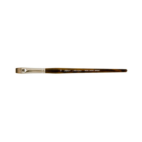 Monza® Short Bright Paintbrush | Short Handle | 2623S - Size 10