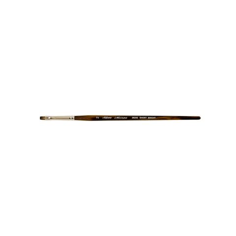 Monza® Short Bright Paintbrush | Short Handle | 2623S - Size 2