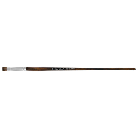 Monza® Short Bright Paintbrush | Long Handle | 2623 - Size 8