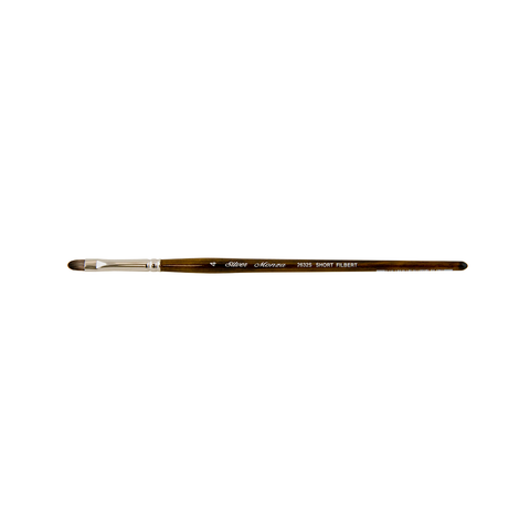 Monza® Short Filbert Paintbrush | Short Handle | 2632S - Size 4