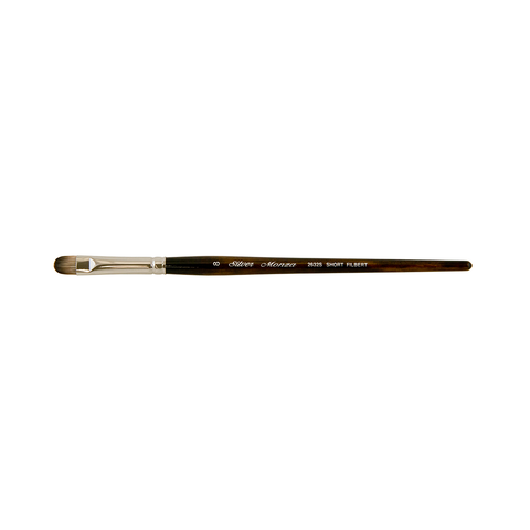 Monza® Short Filbert Paintbrush | Short Handle | 2632S - Size 8