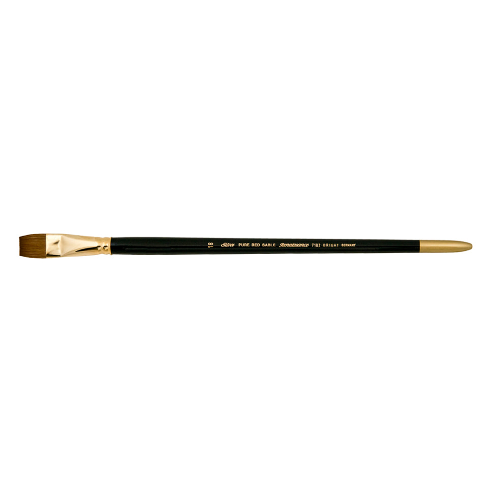 Renaissance® Bright Paintbrush | Long Handle | 7102 - Size 18