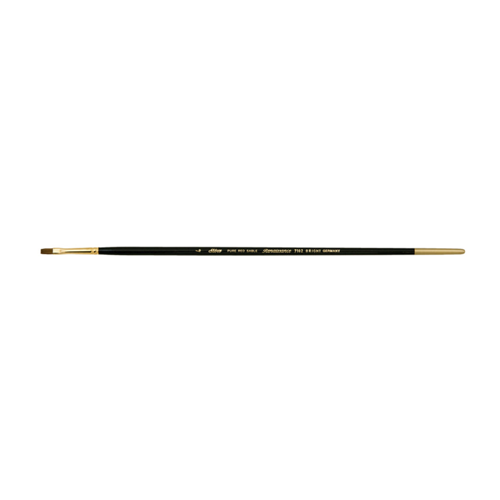 Renaissance® Bright Paintbrush | Long Handle | 7102 - Size 4
