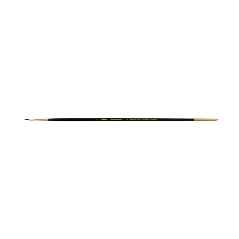 Renaissance® Cats Tongue Paintbrush | Long Handle | 7110 - Size 1