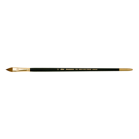 Renaissance® Cats Tongue Paintbrush | Long Handle | 7110 - Size 12