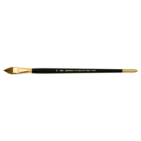 Renaissance® Cats Tongue Paintbrush | Long Handle | 7110 - Size 18