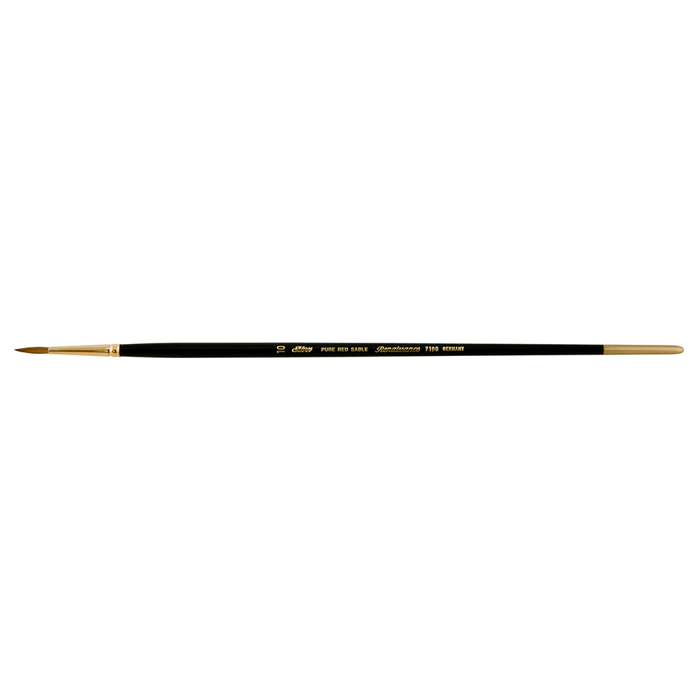 Renaissance® Round Paintbrush | Long Handle | 7100 - Size 10