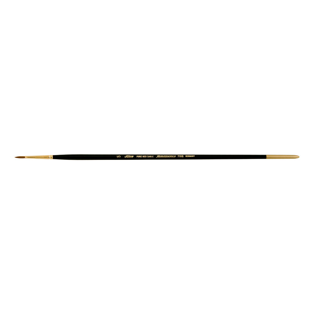 Renaissance® Round Paintbrush | Long Handle | 7100 - Size 5