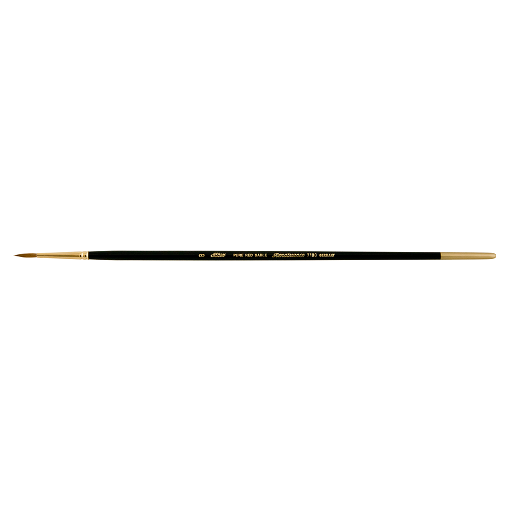 Renaissance® Round Paintbrush | Long Handle | 7100 - Size 8