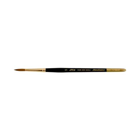 Renaissance® Round Paintbrush | Short Handle | 7100S - Size 6