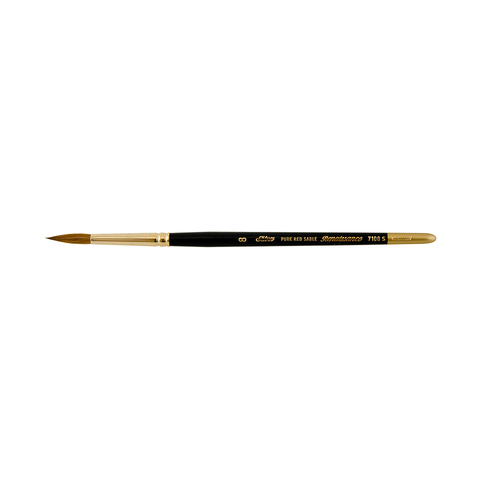 Renaissance® Round Paintbrush | Short Handle | 7100S - Size 8