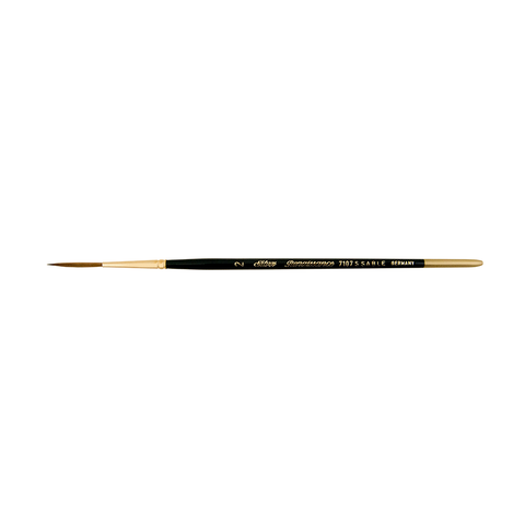 Renaissance® Script Liner Paintbrush | Short Handle | 7107S - Size 2