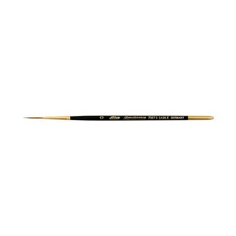 Renaissance® Script Liner Paintbrush | Short Handle | 7107S - Size