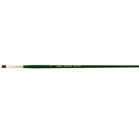 Ruby Satin® Bright Paintbrush | Long Handle | 2502 - Size 2